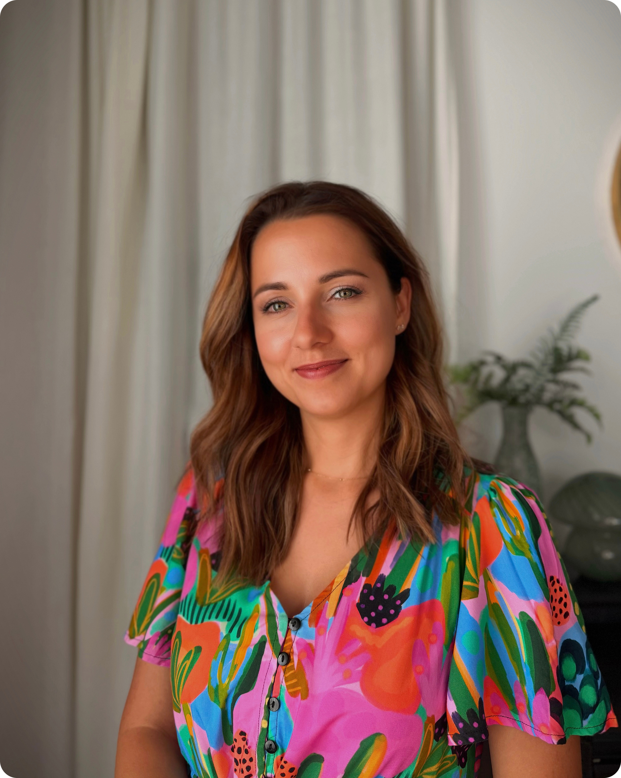 Zsofia Matrai, artist and founder of KinCollage